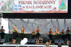 Prezentacja artystyczna na Pikniku Rodzinnym w Racławicach - 22.06.2014r. 